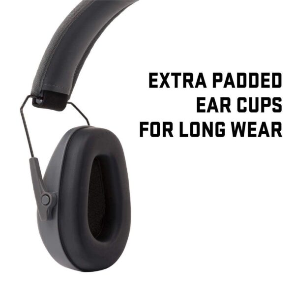 Allen ULTRX Slim Profile Passive Ear Muffs 23dB Grey - Precision Shot Firearms