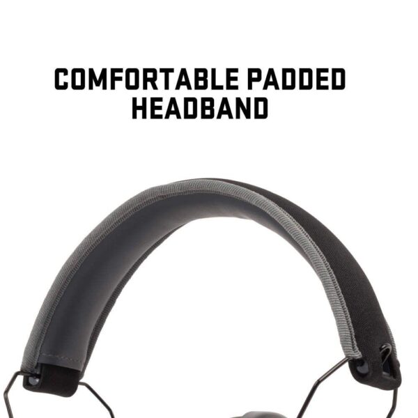 Allen ULTRX Slim Profile Passive Ear Muffs 23dB Grey - Precision Shot Firearms