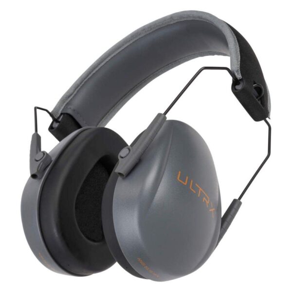 Allen ULTRX Slim Profile Passive Ear Muffs 23dB Grey - Precision Shot Firearms