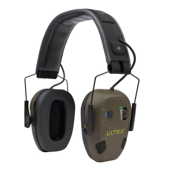 Allen ULTRX Bionic Fuse Ion Bluetooth Electronic Ear Muffs 22dB Olive - Precision Shot Firearms