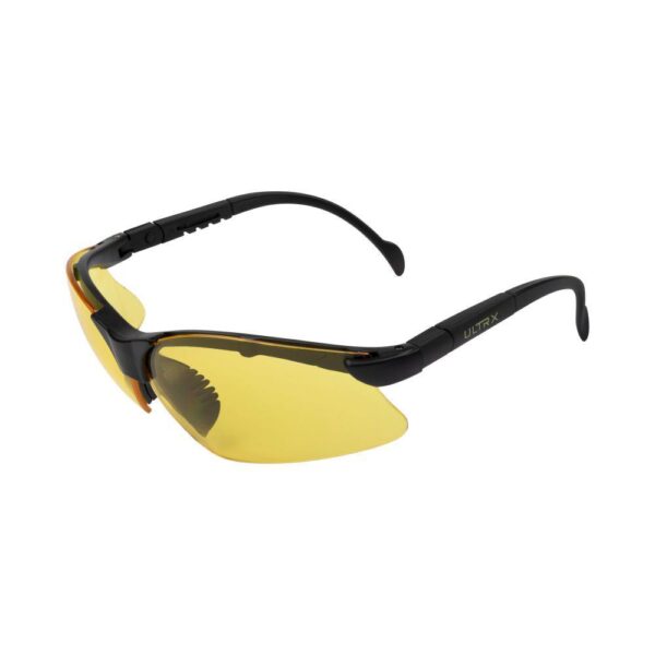 Allen ULTRX Verse Safety Glasses Black with Yellow Lenses - Precision Shot Firearms