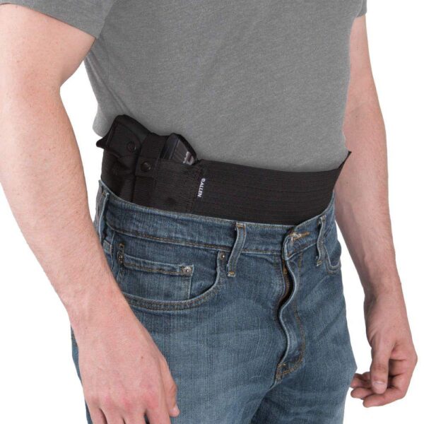 Allen Hideout Belly Band Gun Holster 46-60" XL-3XL Black - Precision Shot Firearms