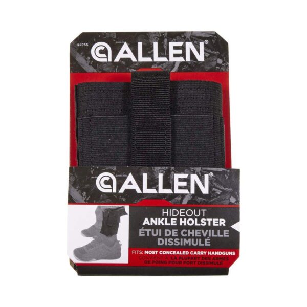 Allen Hideout Ankle Holster Black Ambi - Precision Shot Firearms