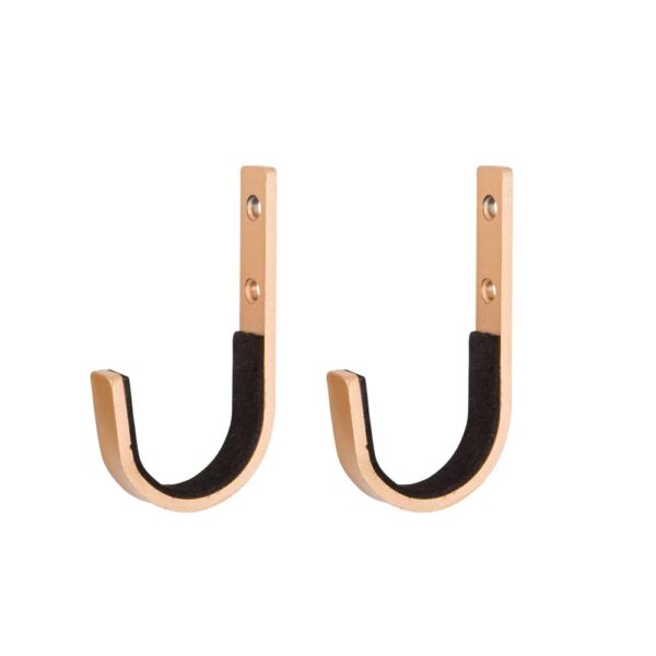 Allen Stronghold Steel Hooks Brass/Gold 2/ct - Precision Shot Firearms