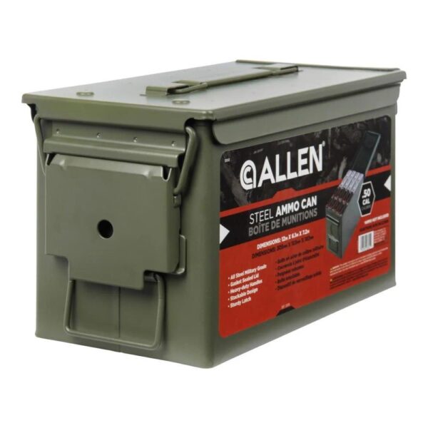 Allen Steel Ammo Can .50 Cal OD Green - Precision Shot Firearms