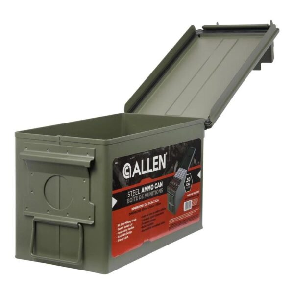 Allen Steel Ammo Can .50 Cal OD Green - Precision Shot Firearms