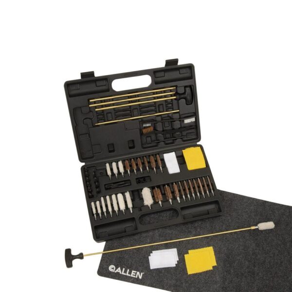 Allen Krome Stronghold Universal Gun Cleaning Kit Rifles Shotguns & Handguns Black 60/ct - Precision Shot Firearms