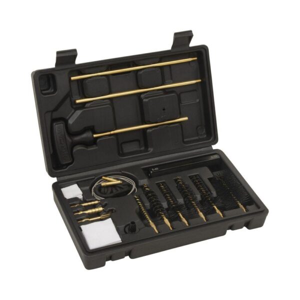Allen Krome Modern Sporting Rifle Cleaning Kit .22 .223 30 & 308 Cal. 17 Pieces Black - Precision Shot Firearms