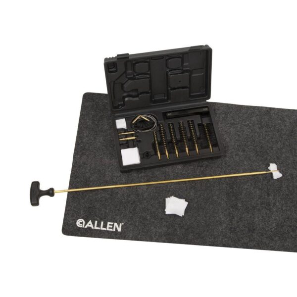 Allen Krome Modern Sporting Rifle Cleaning Kit .22 .223 30 & 308 Cal. 17 Pieces Black - Precision Shot Firearms