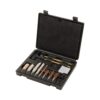 Allen Krome Compact Handgun Cleaning Kit .22 .38 9mm 357 .44 &.45 Cal. 14-Pieces Black - Precision Shot Firearms