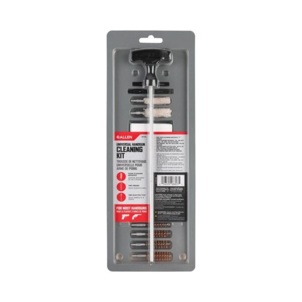 Allen Universal Handgun Cleaning Kit .22 to .45 Cal 10" Rod - Precision Shot Firearms