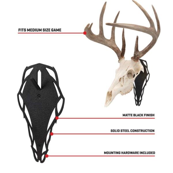 Allen EZ Mount Silhouette Skull Peg Black - Precision Shot Firearms