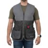 Allen Competitor Shooting Vest M/L Grey - Precision Shot Firearms