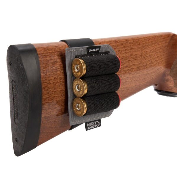 Allen Next Shot Shotgun Shell Carrier Band Black Grey - Precision Shot Firearms