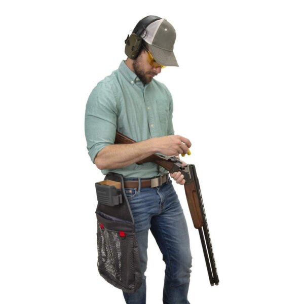Allen Competitor Over-Under Molded Hull Bag Black - Precision Shot Firearms
