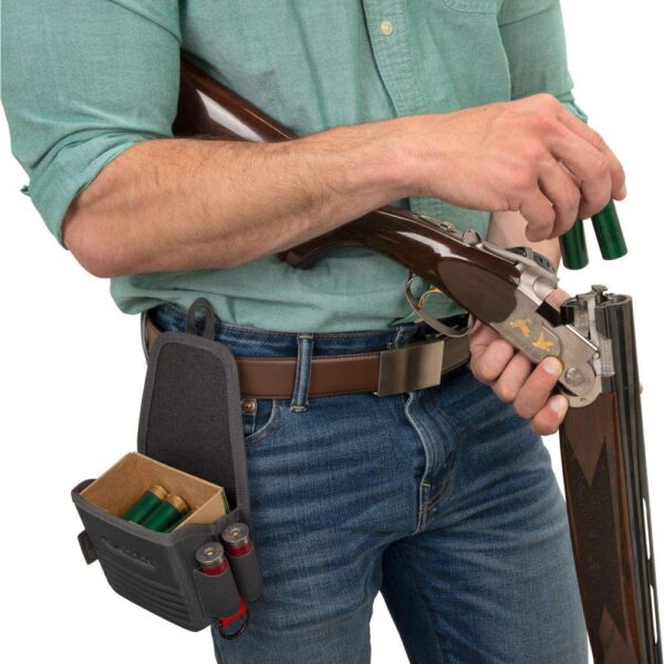 Allen Competitor Single Box Molded Shell Carrier Grey - Precision Shot Firearms