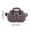 Allen Competitor Premium Molded Lockable Range Bag with Fold Up Gun Mat Grey - Precision Shot Firearms