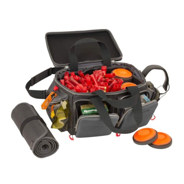 Allen Competitor Premium Molded Lockable Range Bag with Fold Up Gun Mat Grey - Precision Shot Firearms