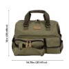 Allen Triumph Ripstop Range Bag with Handgun Mat Olive Green - Precision Shot Firearms