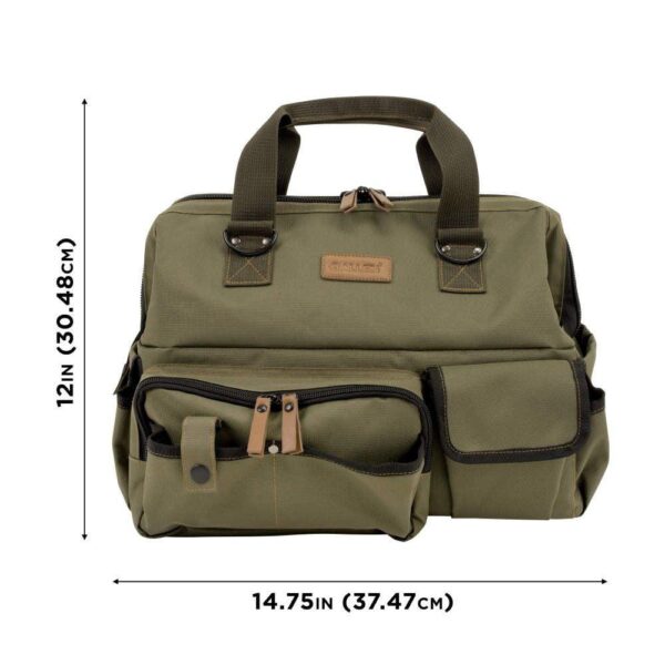 Allen Triumph Ripstop Range Bag with Handgun Mat Olive Green - Precision Shot Firearms