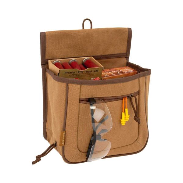 Allen Rival Double Compartment Shell Bag with 52" Belt Tan - Precision Shot Firearms