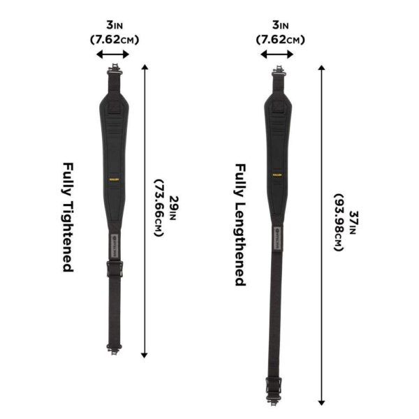 Allen Glen Eagle BakTrak Solo Sling Black - Precision Shot Firearms