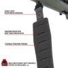 Allen KLNG Traction Molded Rubber Sling Midnight Grey - Precision Shot Firearms