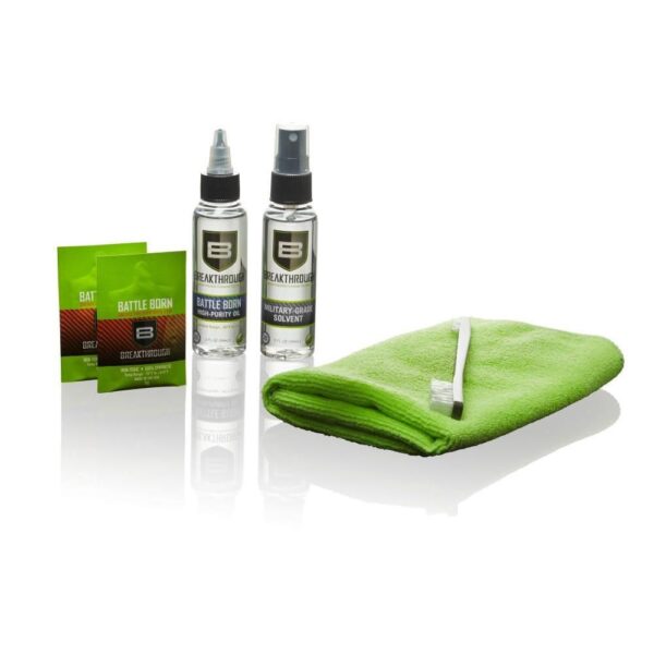 Breakthrough Clean Technologies 101 Basic Cleaning Kit Green - Precision Shot Firearms