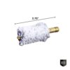 Breakthrough Clean Technologies Bore Mop Cleaning Swabs 12 ga White - Precision Shot Firearms