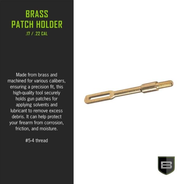 Breakthrough Clean Technologies Brass Patch Holder .17 Cal - Precision Shot Firearms