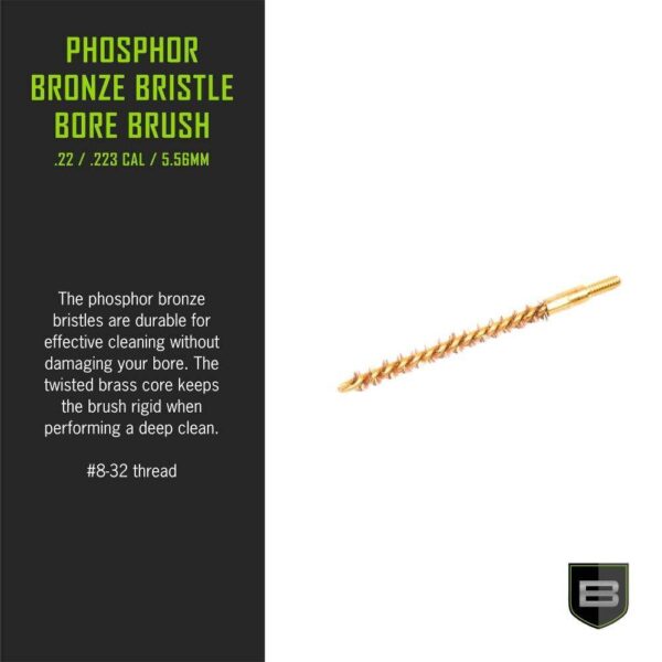 Breakthrough Clean Technologies Phosphorus Bronze Bristle Bore Brush .22/.223/5.56mm - Precision Shot Firearms