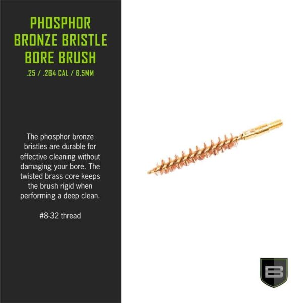 Breakthrough Clean Technologies Phosphorus Bronze Bristle Bore Brush .25/.264/6.5mm - Precision Shot Firearms