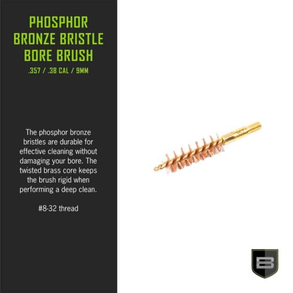 Breakthrough Clean Technologies Phosphorus Bronze Bristle Bore Brush 357/.38/9mm Luger - Precision Shot Firearms
