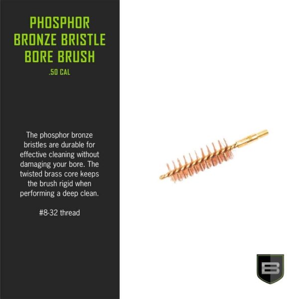 Breakthrough Clean Technologies Phosphorus Bronze Bristle Bore Brush .50 Cal - Precision Shot Firearms