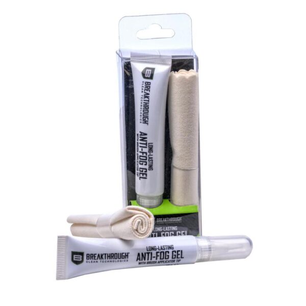 Breakthrough Clean Technologies Anti-Fog Lens Gel Kit with Cloth - Precision Shot Firearms