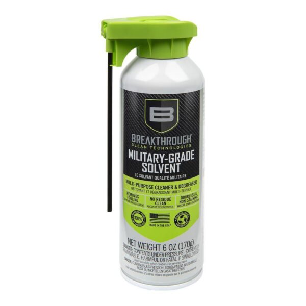 Breakthrough Clean Technologies Military Grade Solvent 6 oz Aerosol - Precision Shot Firearms