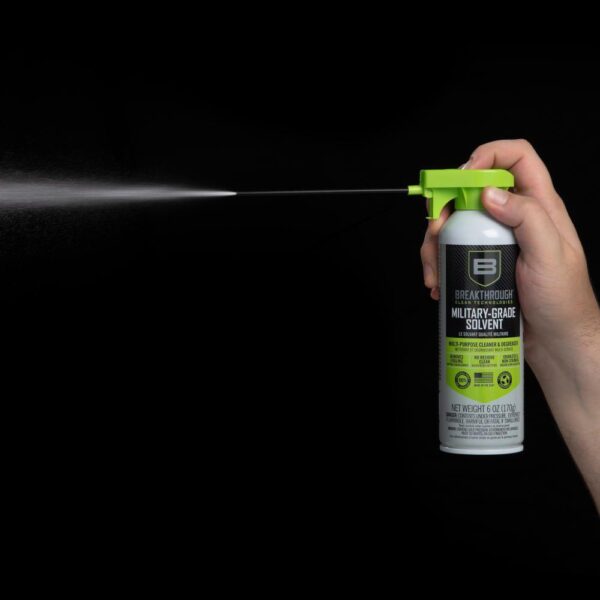 Breakthrough Clean Technologies Military Grade Solvent 6 oz Aerosol - Precision Shot Firearms