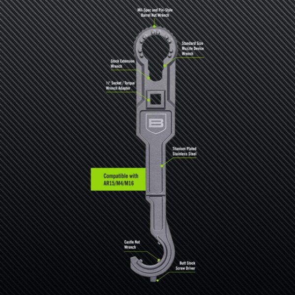 Breakthrough Clean Technologies Modern Sporting Rifle Armorers Wrench AR-15 - Precision Shot Firearms
