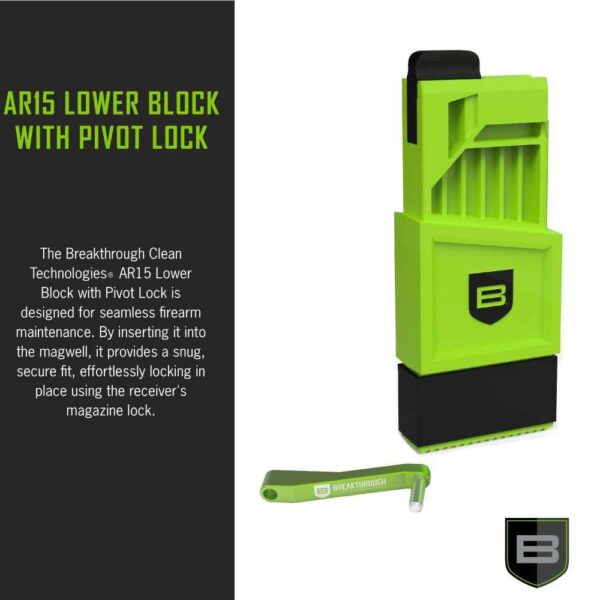 Breakthrough Clean Technologies AR15 Lower Block with Pivot Lock - Precision Shot Firearms