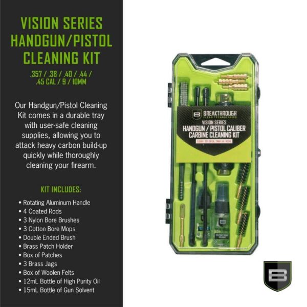 Breakthrough Clean Technologies Vision Series Handgun Caliber Carbine Kit 9mm Luger/.35/.38/40/.45 Caliber - Precision Shot Firearms