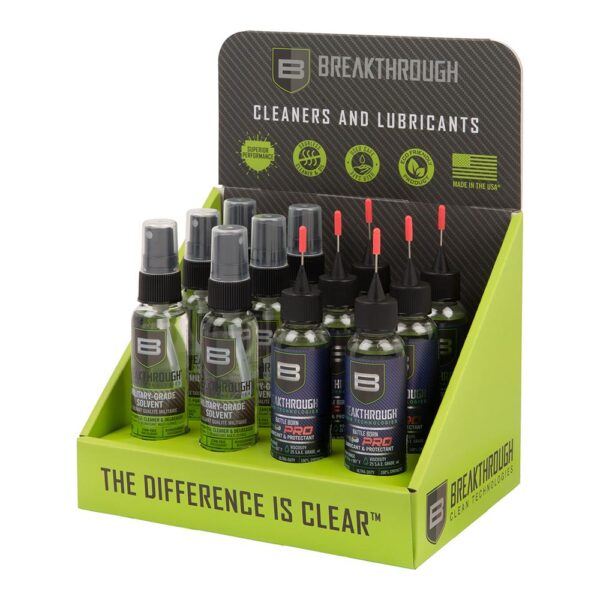 Allen Breakthrough Clean Technologies Cleaner and Lubricant Mini 12 Pack Display - Precision Shot Firearms