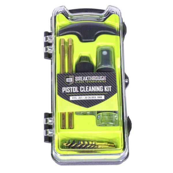 Breakthrough Clean Technologies Vision Series Pistol Cleaning Kit 357/.38 Cal and 9mm - Precision Shot Firearms
