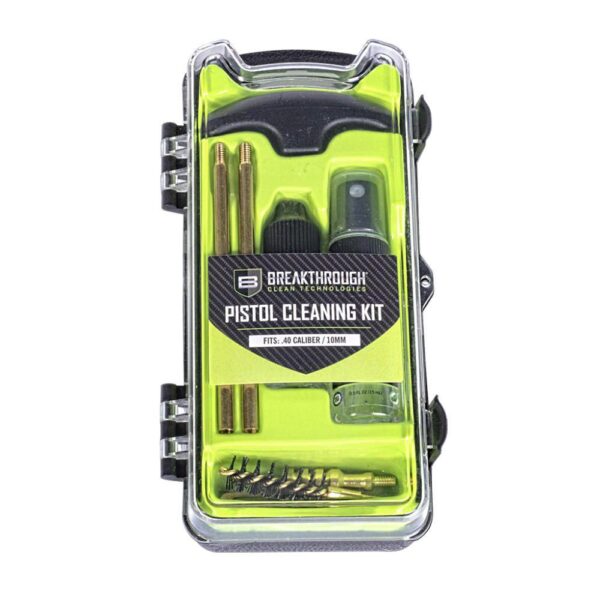 Breakthrough Clean Technologies Vision Series Pistol Cleaning Kit .40 Cal and 10mm - Precision Shot Firearms