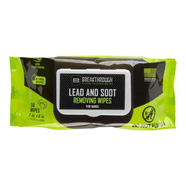 Breakthrough Clean Technologies Lead and Heavy Metal Removal Wipes 7"x6" 50/ct - Precision Shot Firearms