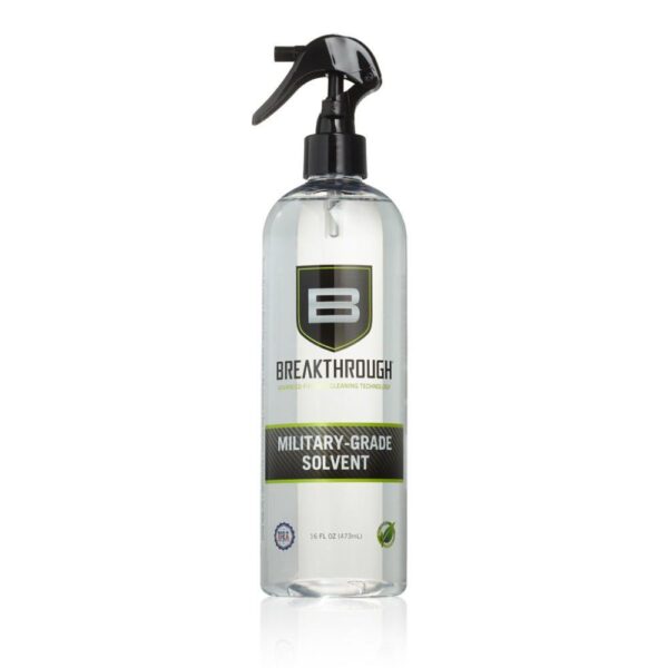 Breakthrough Clean Technologies Military Grade Solvent 16 oz Trigger Spray Bottle Clear - Precision Shot Firearms