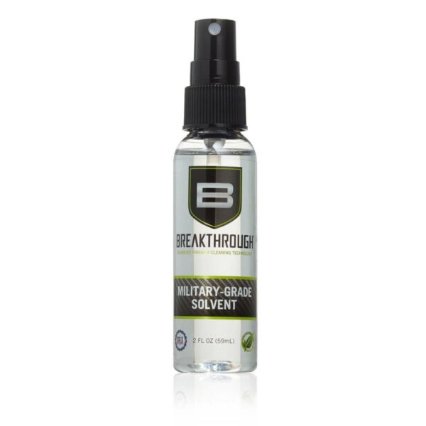 Breakthrough Clean Technologies Military Grade Solvent 2 oz Pump Spray Bottle Clear - Precision Shot Firearms