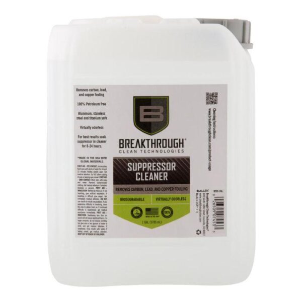 Breakthrough Clean Technologies Suppressor Cleaner - 1 Gallon - Precision Shot Firearms