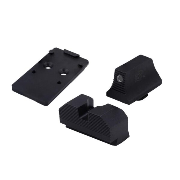 XS Sights Glock MOS Optic Mount Bundle for Glock RMR Tritium Black - Precision Shot Firearms