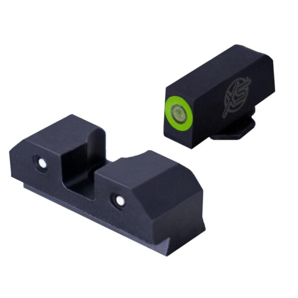 XS Sights R3D Night Sights Set for Glock 17/19 Green Bulk 20/ct - Precision Shot Firearms