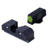 XS Sights R3D Night Sights Set for Glock 42/43/43x/48 Green Bulk 20/ct - Precision Shot Firearms